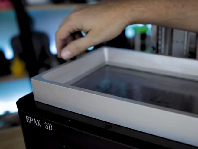 Формованный чан 3D принтера EPAX E10 UV LCD
